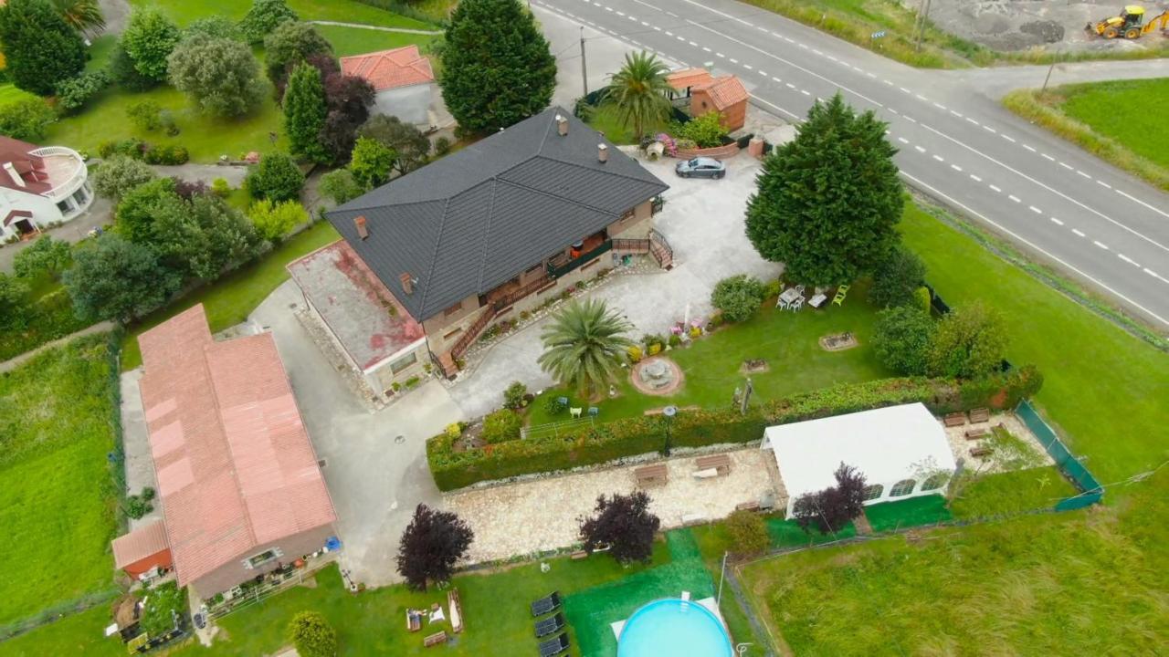 Casa Madrazo Con Piscina Y Parrillas Praves Exterior foto